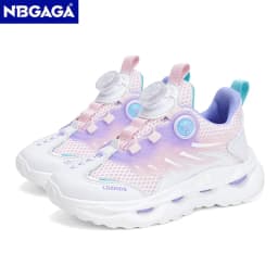 Summer Breathable Sport Shoes for Children Girls Casual Student School Walking Shoes Anti-slip Fashion Tenis Footwear