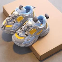 Size 21-36 Baby Toddler Shoes for Boys Girls Breathable Mesh Little Kids Casual Sneakers Non-slip Children Sport Shoes Tenis