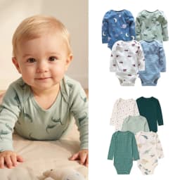 4/5 Pcs Baby Bodysuit Set for Newborns Cotton Romper Boys 0-24M Soft Long Sleeve Infant Daily Outfit Toddler Clothes