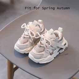 Spring Autumn Kids Sneakers Boys Girls Sport Shoes Fashion Mesh Breathable Kids Casual Shoes Toddler Boys Girls Running Sneakers