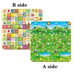 Large Size 200*180/180*120cm Play Mats for Children's Safety Mat EPE Environmentally Friendly Baby Crawling Folding Mat Carpet
