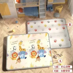 Large Size 200*180/180*120cm Play Mats for Children's Safety Mat EPE Environmentally Friendly Baby Crawling Folding Mat Carpet