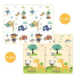 Large Size 200*180/180*120cm Play Mats for Children's Safety Mat EPE Environmentally Friendly Baby Crawling Folding Mat Carpet