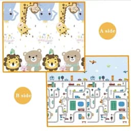 Large Size 200*180/180*120cm Play Mats for Children's Safety Mat EPE Environmentally Friendly Baby Crawling Folding Mat Carpet
