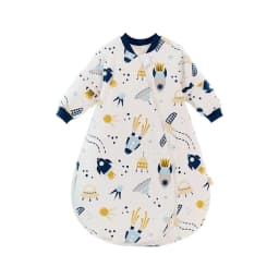 2.5Tog Spring and Autumn Thin Baby Sleeping Bag U-Shaped Cartoon Pure Cotton Kidsren's Sleeping Bag Anti-Kick Quilt 0-3Y Baby Sleeping Bag