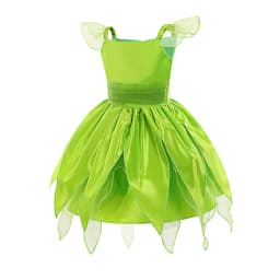 Girls Fairy Costume Dress Halloween Costumes Green Fancy Summer Dresses Princess Cosplay Carnival Party 3 4 5 6 7 8 Years