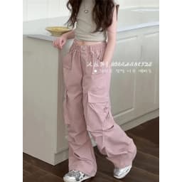 ZOETOPKID Girls Pants Spring Kids Hip Hop Pants Summer Children's Streetwear Casual Trousers Autumn Teen Large Size Sweatpants