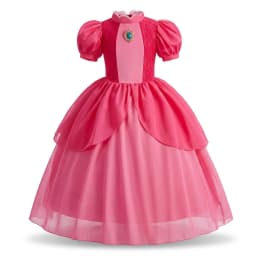 Girls Princess Dress Kids Cosplay Costume Fancy Tulle Ball Gown Children Halloween Birthday Party Role Play Disguise Book Week