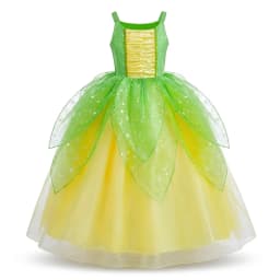 Girls Princess Dress Kids Cosplay Costume Fancy Tulle Ball Gown Children Halloween Birthday Party Role Play Disguise Book Week