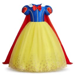 Girls Princess Dress Kids Cosplay Costume Fancy Tulle Ball Gown Children Halloween Birthday Party Role Play Disguise Book Week