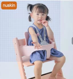 Growth chair seat belt for stokke baby dining chair highchairs fixed belt five-point strap safety belt
