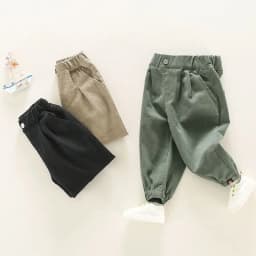 Korean Spring Autumn Infant Baby Boys Pants Cotton Solid Casual Harem Pants For Kids Boys Simple Toddler Boys Cargo Pants