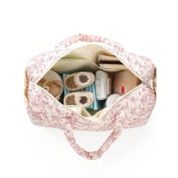 Large Capacity Mommy Bag Travel Tote Bag for Women Baby Diaper Bag Floral Print Multifunctional Crossbody Bag