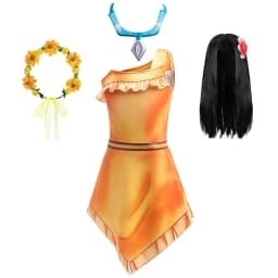 Children Cartoon Cosplay Princess Dress Girls Halloween Carnival Disguise Party Clothing Kids Stage Performance Costumes