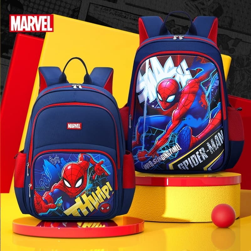 Disney & Lianzhong Children's School Bag Spider-Man Boys' Lightweight Backpack Student Large Capacity Backpack