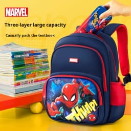 Disney & Lianzhong Children's School Bag Spider-Man Boys' Lightweight Backpack Student Large Capacity Backpack