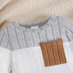 0-18 Month Newborn Baby boy Set Round neck Color Blocked Bodysuit+Pants+Hat Comfortable 3Pcs/set for baby boy spring autumn Set