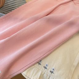 1 to 8 Years Girls Pants Kids Embroidered Flower Jeans Autumn Spring New Fashion Children Pants Korean Breathable Soft Trousers