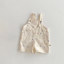 Unisex Spring New Kids Clothes Fashion Overalls Polk Dot Jumpsuits Striped Overalls Children Play Suit