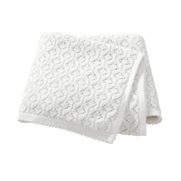 Cotton Baby Blanket Knit Infant Boy Girl Bedding Quilt 90*70CM Solid Toddler Stroller Swaddle Super Soft Plaid Fashion Hollow Ou