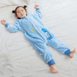 MICHLEY Cartoon Owl Kids Sleeping Bag Cute Flannel Sack Sleepsack Thick Warm Sleepwear Wearable Blanket Bodysuit 1-6T Gifts