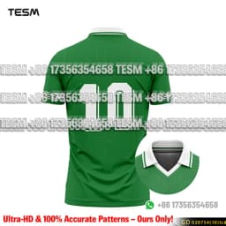 TESM Family Matching Retro Football Polo Shirt Men Soccer Jersey Style Short Sleeve Casual Sports Fan Top