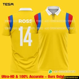 TESM Family Matching Retro Football Polo Shirt Men Soccer Jersey Style Short Sleeve Casual Sports Fan Top