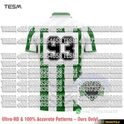 TESM Family Matching Retro Football Polo Shirt Men Soccer Jersey Style Short Sleeve Casual Sports Fan Top