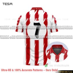 TESM Family Matching Retro Football Polo Shirt Men Soccer Jersey Style Short Sleeve Casual Sports Fan Top