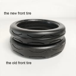 Buggy Tyre Cover For Uppababy Vista V1 /V2 Pushchair Front Or Back Wheel Tire PU 1:1 Perfect Replace Baby Stroller Accessories