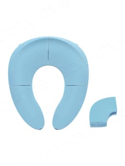 Foldable Travel Potty Seat for Toddler,Portable Non-Slip Baby Toilet Training Seat Fits Most Standard Toilets,3 Colors Available