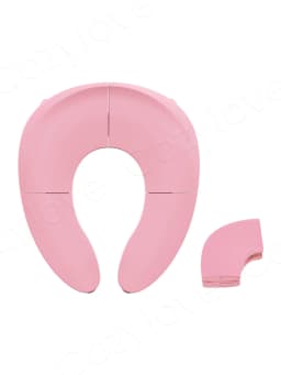 Foldable Travel Potty Seat for Toddler,Portable Non-Slip Baby Toilet Training Seat Fits Most Standard Toilets,3 Colors Available
