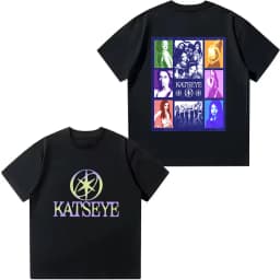 Kpop KATSEYE Kids T-shirt Boys Girls Cotton Tee Summer Short Sleeve Tops Katseye Fans Gift T-shirt Harajuku Children's Clothing