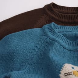MILANCEL 2026 Autumn Kids Clothes Animal Style Boys Knit Pullover O Neck Girls Sweaters Cute Kids Boys Knitwear