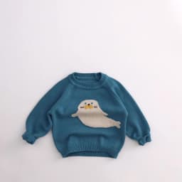 MILANCEL 2026 Autumn Kids Clothes Animal Style Boys Knit Pullover O Neck Girls Sweaters Cute Kids Boys Knitwear