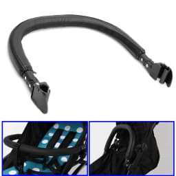 Baby Trolley Pushchair Armrest Handle Detachable Safe Armrest Baby Trolley Accessories Suitable for Bumper Bar Replacement