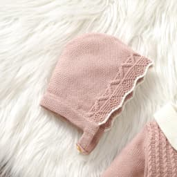 Infant Girls Rompers Hats Clothes Autumn Winter Pink Long Sleeves Knit Newborn Jumpsuits Outfits 0-18m Toddler Outwear Playsuits