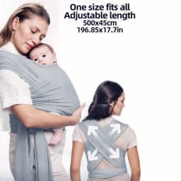Baby Carrier - a Multi-Functional Integrated Baby Carrier Suitable for Newborns to Toddlers, Easy to Wear, Hands-Free, Lightweig