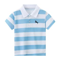 3-piece Set Of Children's Summer Fresh Combination Polo Shirt For Boys And Girls Versatile And Handsome Short Sleeved Lapel T-sh