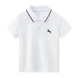 3-piece Set Of Children's Summer Fresh Combination Polo Shirt For Boys And Girls Versatile And Handsome Short Sleeved Lapel T-sh