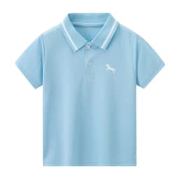 3-piece Set Of Children's Summer Fresh Combination Polo Shirt For Boys And Girls Versatile And Handsome Short Sleeved Lapel T-sh