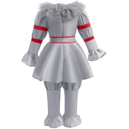 Boys Girls Cosplay Scary Clown Halloween Costume Kids Carnival Children Cosplay Party Dress Up Clothing
