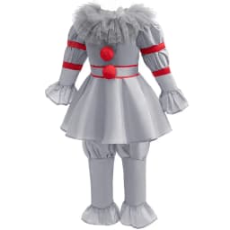 Boys Girls Cosplay Scary Clown Halloween Costume Kids Carnival Children Cosplay Party Dress Up Clothing