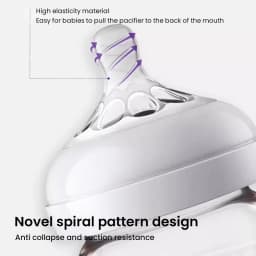 Philips Avent Glass Baby Bottle Silicone Nipple Wide Caliber for 0-1 Month Baby