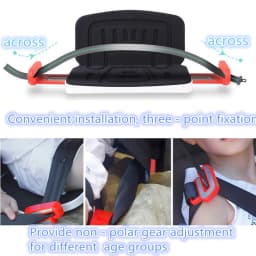 Ifold Portable Baby Car Seat Safety Cushion Travel Pocket Foldable Child Car Safety Seats Harness The Grab and Go Booster