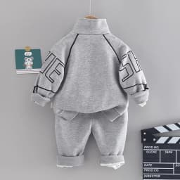 New Spring Autumn Baby Clothes Suit Children Boys Jacket Pants 2Pcs/Sets Kids Girls Clothing Infant Costume Toddler Tracksuits