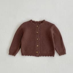 Autumn Baby Cardigan - Long Sleeve Knit Sweater Coat for Boys & Girls | Versatile O-Neck Jacket Winter Baby Girl Cardigan