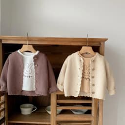 Autumn Baby Cardigan - Long Sleeve Knit Sweater Coat for Boys & Girls | Versatile O-Neck Jacket Winter Baby Girl Cardigan