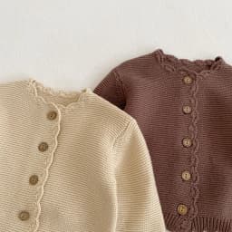 Autumn Baby Cardigan - Long Sleeve Knit Sweater Coat for Boys & Girls | Versatile O-Neck Jacket Winter Baby Girl Cardigan