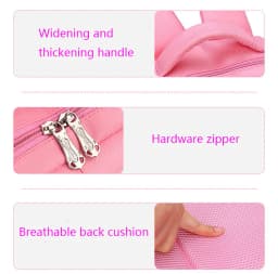Children Backpack Pink Cute Cat Kindergarten Kid School Bag Backpack Girl Student Teenagers Waterproof Primary Bookbag SchoolBag